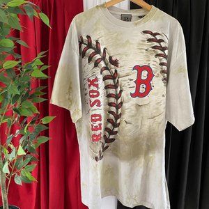2014 LIQUID BLUE BOSTON RED SOX TIE-DYE TEE